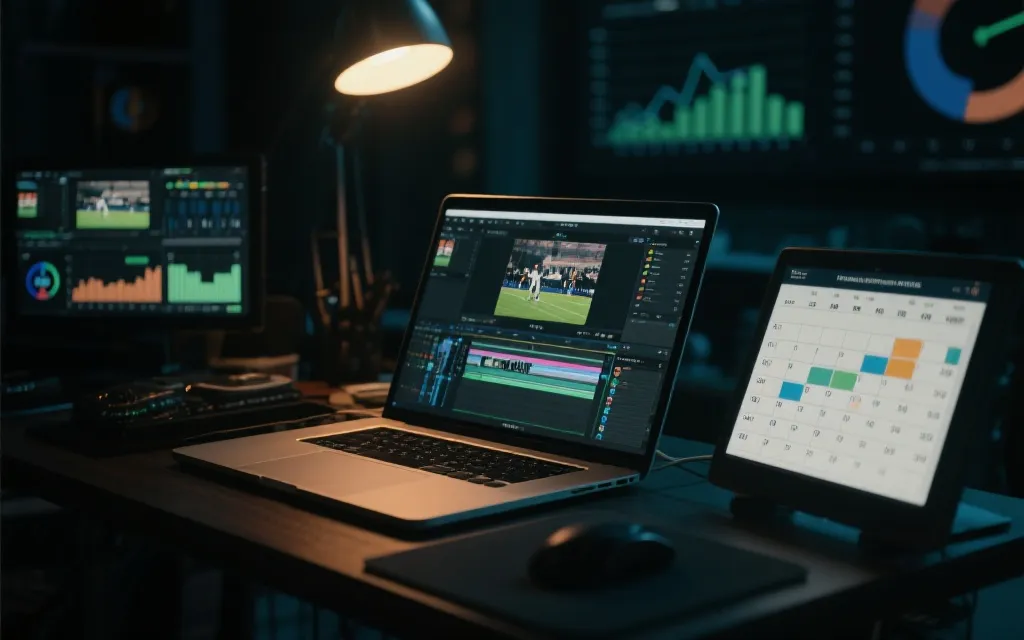 世界杯内容工作流：脚本、剪辑、发布与社群协同